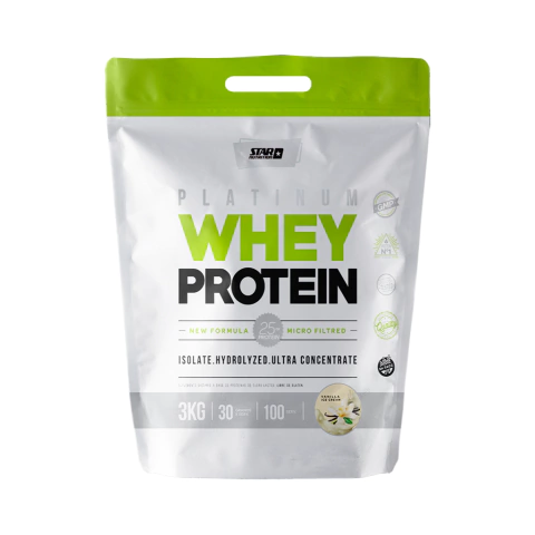 PLATINUM WHEY PROTEIN X 3 KILOS. - ZIPPER PACK en internet