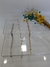 Pulseira com strass prata ou dourada com pingente bijuterias - loja online