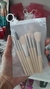 Kit 8 Peças Conjunto De Pincéis De Maquiagem com Estojo Transparente