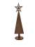 Árvore natal mesa 26,5x7,5 estrela vazada