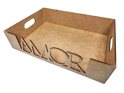 Bandeja vazada AMOR 40x30x8