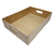 Bandeja MDF lisa cru 40x30x8