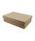 Caixa Lisa 35x25x8 mdf Cru Tampa Sapato - Arte & Corte