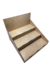 Expositor escada MDF 30x30x24 com Lateral alta