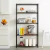 Estante Aço Modular Leve Com 5 Prateleiras Aramada - Metal stock