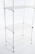 Estante Modular Reta Com 5 Prateleiras - Zinco + Epóxi Branca (câmara Fria) - loja online