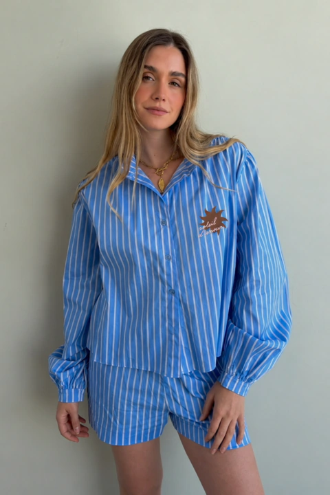 Camisa DUNA Azul