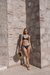 Bikini con corpiño de aro y breteles gruesos