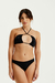 Bikini con escote en U con tiras largas regulables