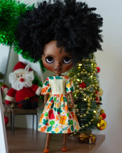 Cream Christmas Dress - buy online
