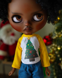 Yellow and White Tree Christmas T-shirts