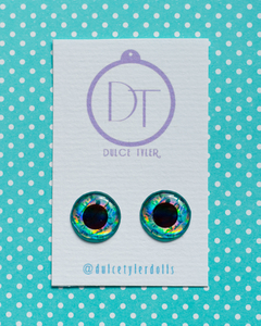 Blythe Eyechips EYEB029M Holographic Turquoise