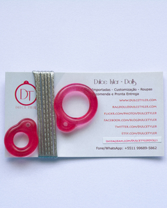 Pullring rosa forte