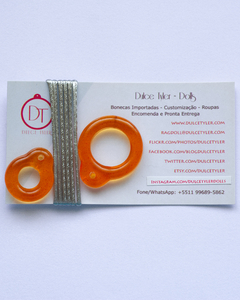 Pullring laranja forte