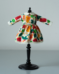 Vestido de natal creme