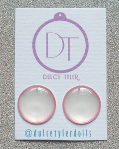 Eyechips pra Blythe EYEB042 leitoso Rosa