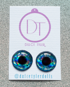 Eyechips pra Blythe EYEB006BH Holográfico Azul