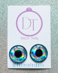 Eyechips pra Blythe EYEB006SH Holográfico Azul Claro