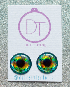 Eyechips pra Blythe EYEB008SH Holográfico Turquesa
