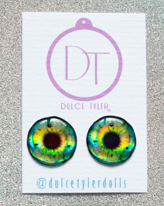 Eyechips pra Blythe EYEB009SH Holográfico Verde