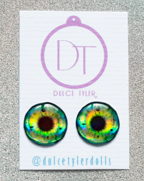 Blythe Eyechips EYEB009SH Holographic Green