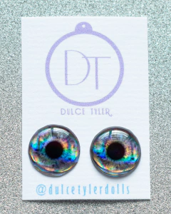 Eyechips pra Blythe EYEB017SH Holográfico Cinza