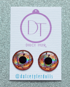 Eyechips pra Blythe EYEB020S Holográfico Laranja