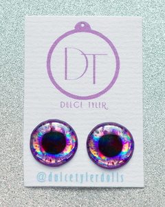 Eyechips pra Blythe EYEB022M Holográfico Roxo
