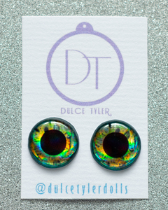 Blythe Eyechips EYEB030M Holographic Green