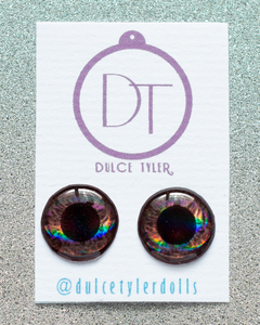 Eyechips pra Blythe EYEB036M Holográfico Castanho