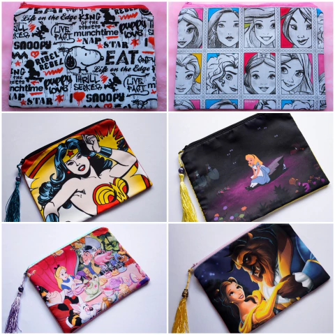 Necessaire - personagens e filmes