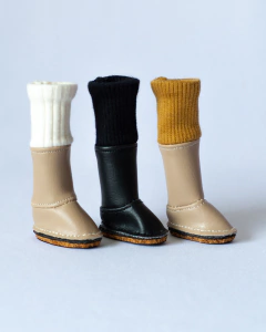 Bota Knitted Longa