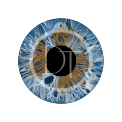 Blythe Eyechips EYEB026S Holographic Blue