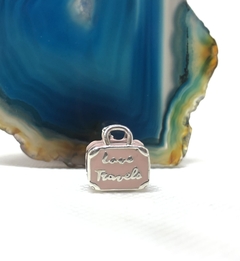 charm valija love travels rosa