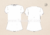 Ref.: BF109 - T-shirt feminina gola careca, manga curta com debrum