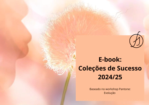 E-book Coleções de Sucesso - 8 Cartelas de cores Pantone 2024/25