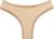 Molde - Ref.: CF100 - Calcinha tanga básica sem recorte frontal | para viés na internet