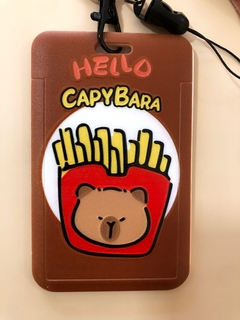Capibara Papas Fritas Porta Sube c/ Colgante en internet