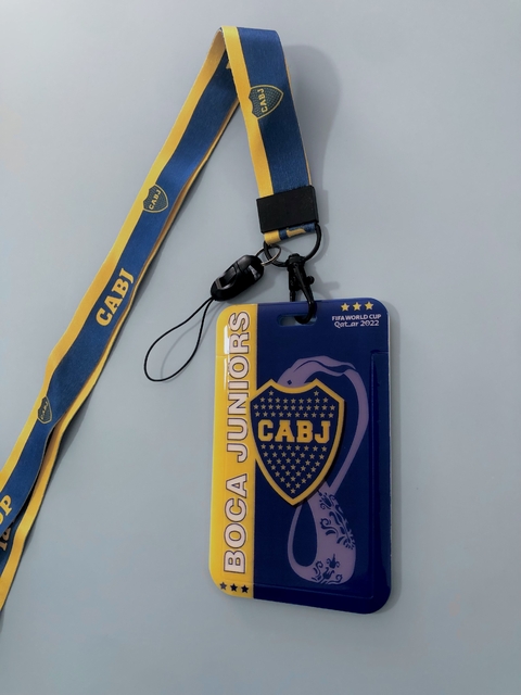 Boca Juniors Porta Sube c/ Colgante - comprar online