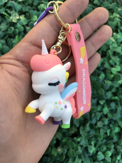 Unicornio Blanco Llavero - De Chill