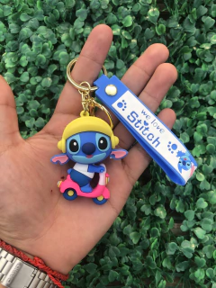 Stitch Moto Llavero