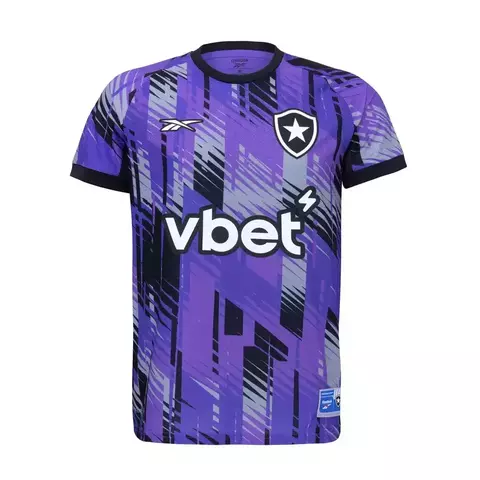 Camisa Botafogo Goleiro II 25/26 - Torcedor Masculina - Roxa