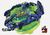 BX-00 PHOENIXWING 9-80DB METAL COATED NAVY COROCORO TAKARA TOMY