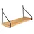 REPISA DE METAL CON ESTANTE DE MADERA (SET X 3) - On! Care Shop