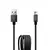 CABLE FOXBOX PRISM TYPE-C 1,25 M NEGRO