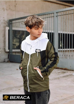Campera de nene Rompeviento impermeable con capucha - comprar online