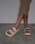 Papete Fivela Envernizada Off White - comprar online