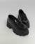 Mocassim Maxi Sola Tratorada Preto