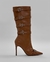 Bota de Fivelas Salto Fino Âmbar - comprar online