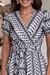 Vestido Ariane - Branco c/ Bordado Preto - comprar online